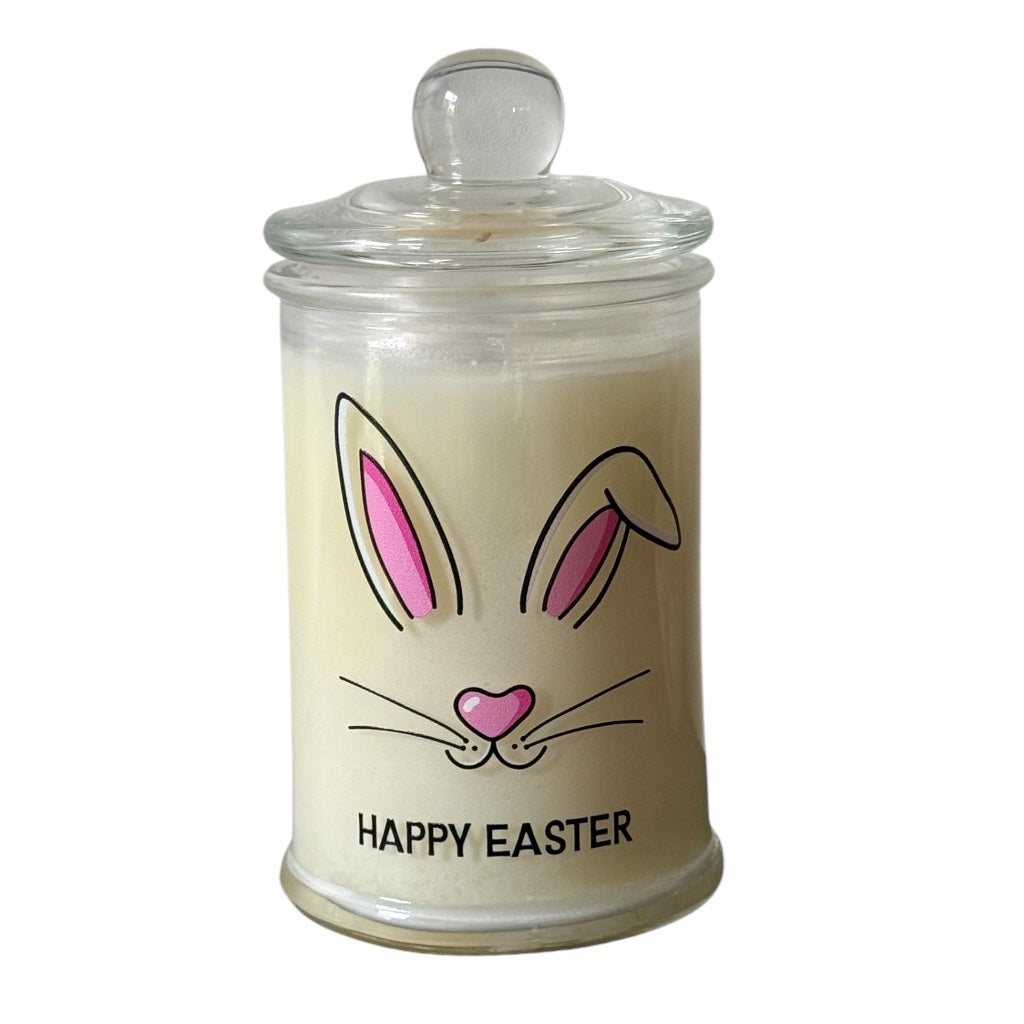 sans-serif Happy Easter Candle