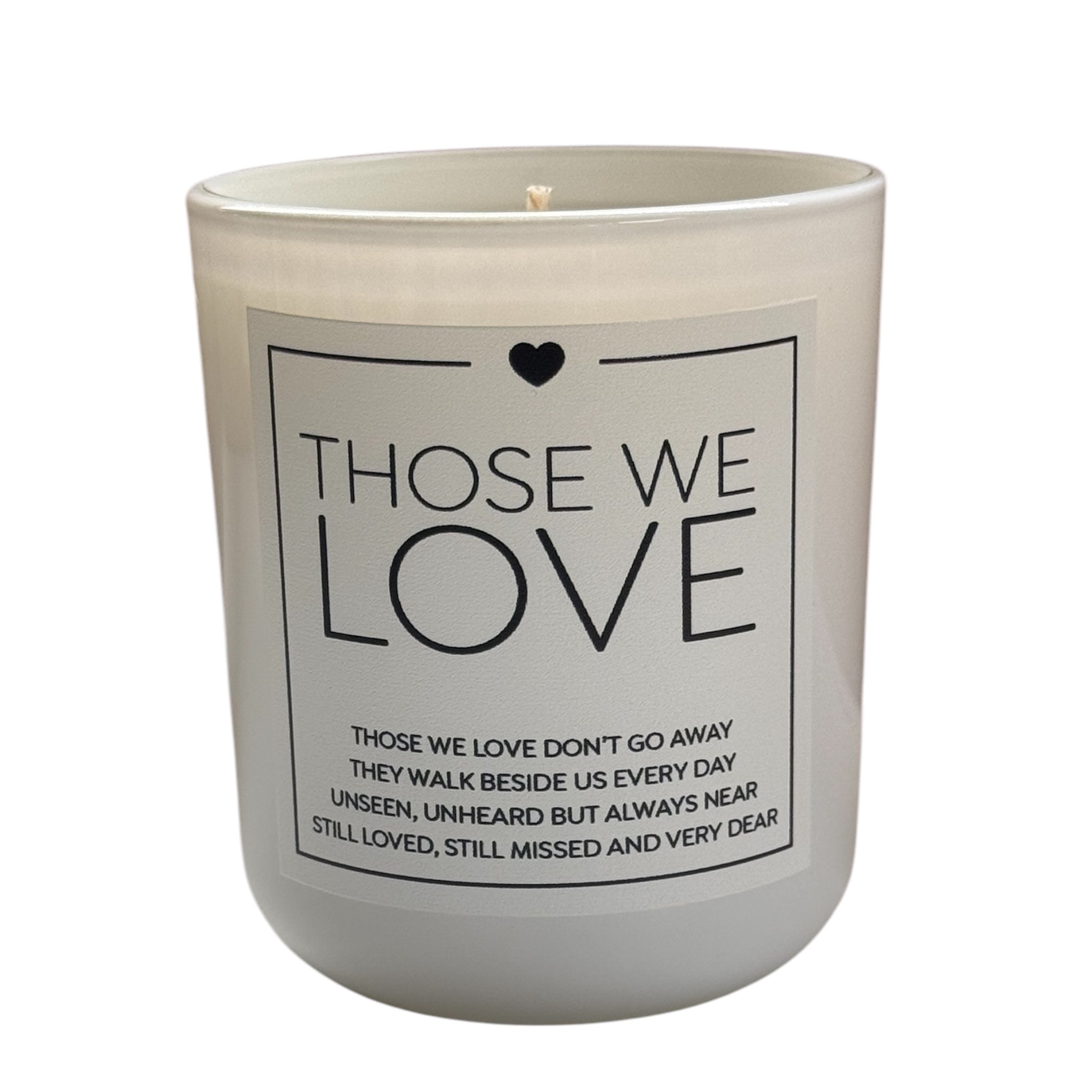 Memorial Candle with Heartfelt Poem – Comfort for Loss and Grief